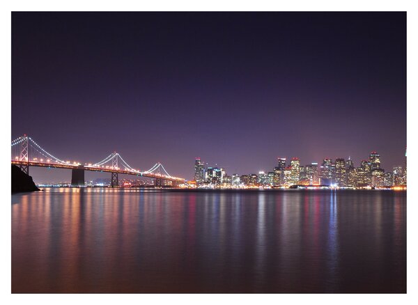 Obraz przedstawiający San Francisco, Kalifornia (70x50 cm)