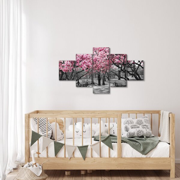 Obraz drzew magnolii (125x70 cm)