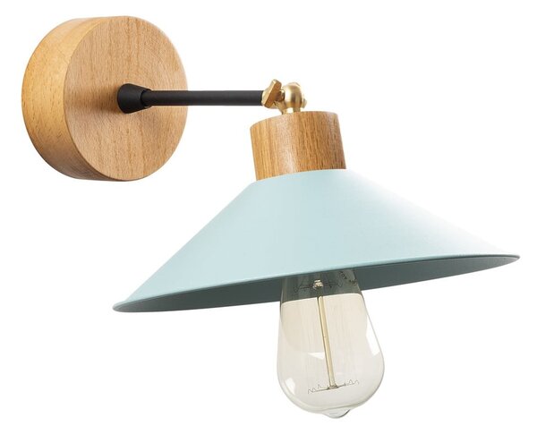 Turkusowy/w naturalnym kolorze kinkiet ø 24 cm Manavgat – Opviq lights