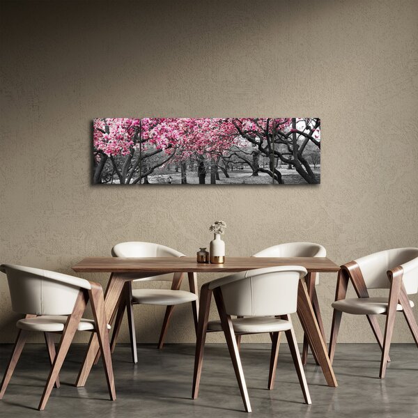 Obraz drzew magnolii (170x50 cm)