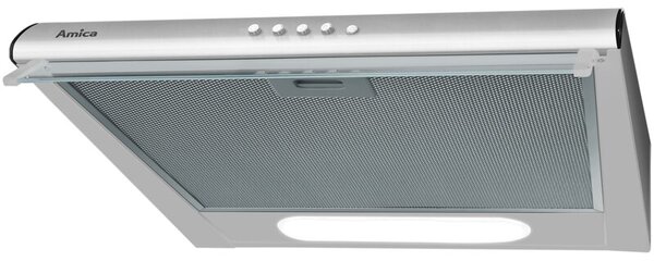 Okap AMICA OSC5231I Inox/SzkÅo 173m3/h 63dB klasa C