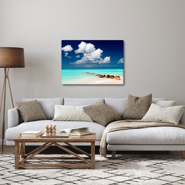 Obraz - Tropikalna plaża (70x50 cm)