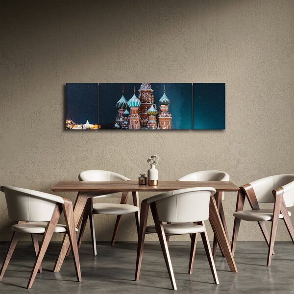 Obraz budowy w Rosji (170x50 cm)
