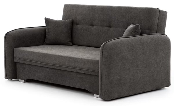 Rozkładana dwuosobowa sofa LAINE, ciemnoszara