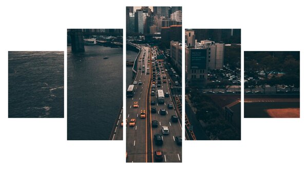 Obraz Manhattanu (125x70 cm)