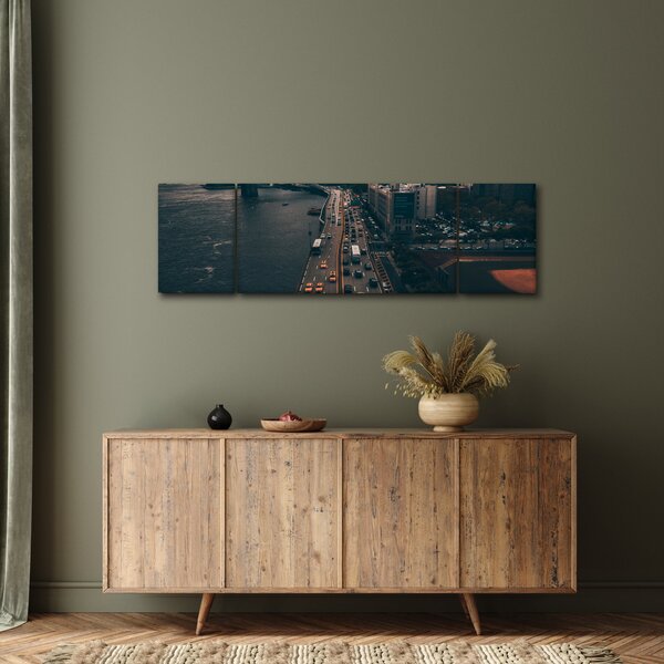 Obraz Manhattanu (170x50 cm)
