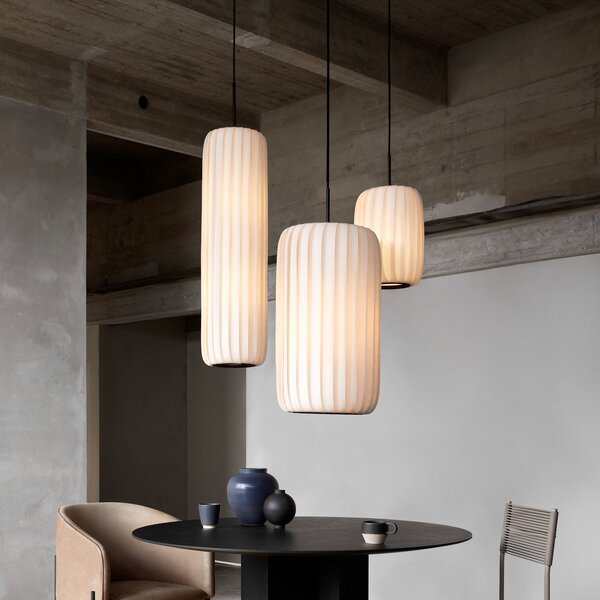 Lampa Wisząca Tom Rossau, biały, salon, tworzywo sztuczne