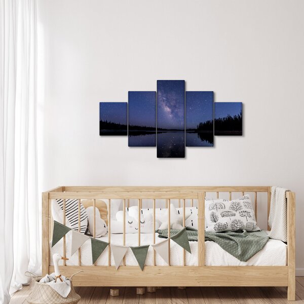 Obraz nocnego nieba (125x70 cm)