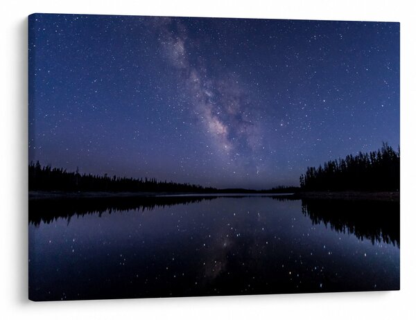 Obraz nocnego nieba (70x50 cm)