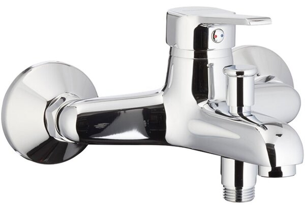 Bateria wannowa natynkowa KFA ARMATURA Beryl 4804-010-00 Chrom