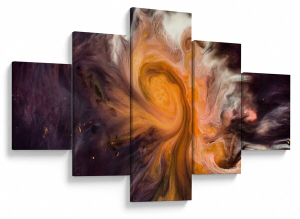 Abstrakcyjny obraz - kosmos (125x70 cm)