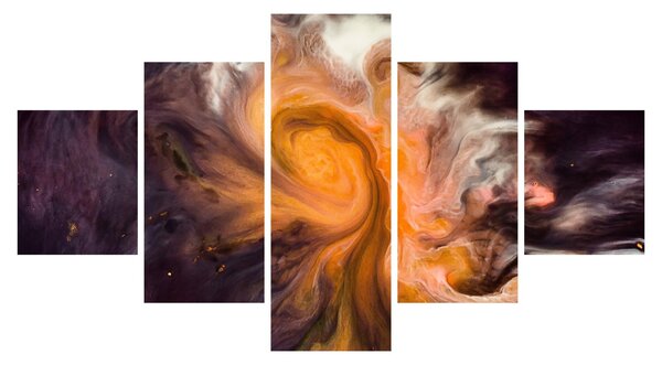 Abstrakcyjny obraz - kosmos (125x70 cm)