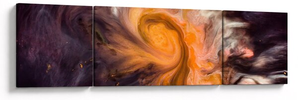 Abstrakcyjny obraz - kosmos (170x50 cm)