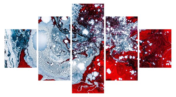 Abstrakcyjny obraz (125x70 cm)