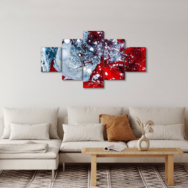 Abstrakcyjny obraz (125x70 cm)