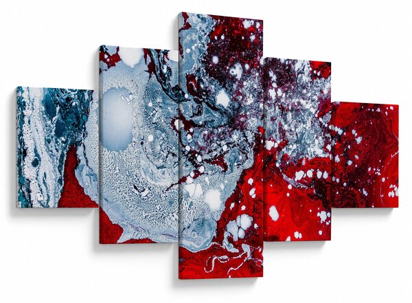 Abstrakcyjny obraz (125x70 cm)