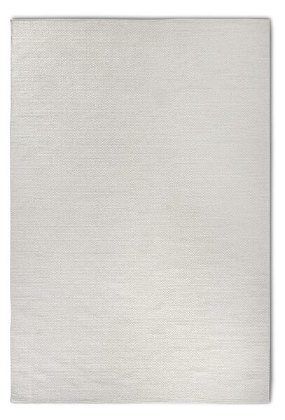 Kremowy dywan z mieszanki wełny tkany ręcznie 80x150 cm Pradesh Natural White – Elle Decoration