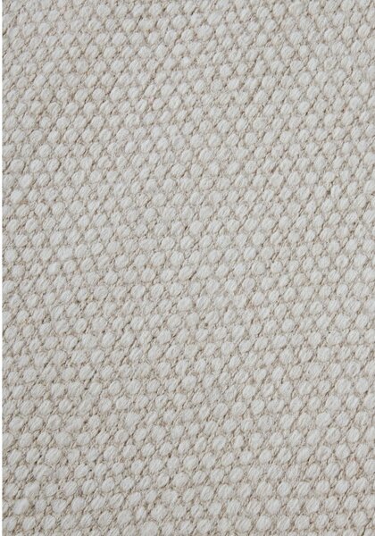 Kremowy chodnik z mieszanki wełny tkany ręcznie 80x200 cm Pradesh Natural White – Elle Decoration