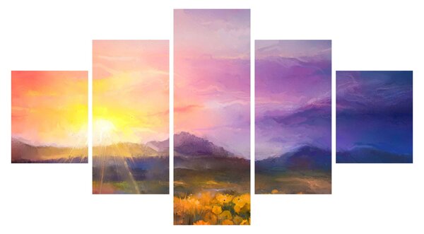 Obraz - O świcie (125x70 cm)