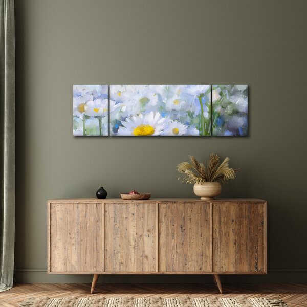 Obraz - W stokrotkach (170x50 cm)