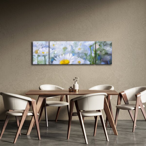 Obraz - W stokrotkach (170x50 cm)