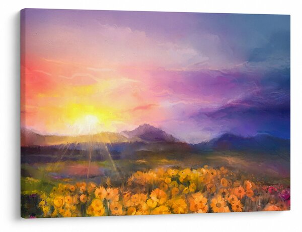 Obraz - O świcie (70x50 cm)