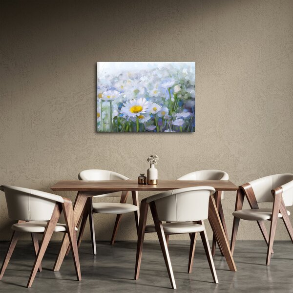 Obraz - W stokrotkach (70x50 cm)