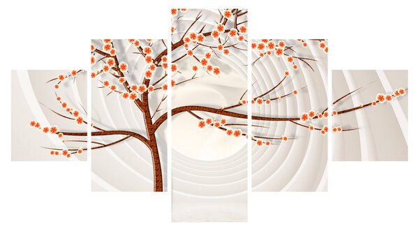 Obraz - Drzewo w nieskończoności (125x70 cm)