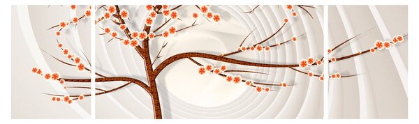 Obraz - Drzewo w nieskończoności (170x50 cm)