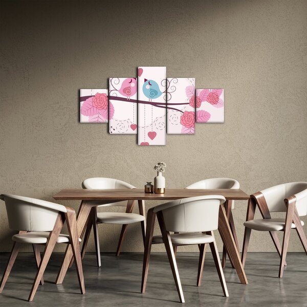 Obraz - Czas miłości (125x70 cm)