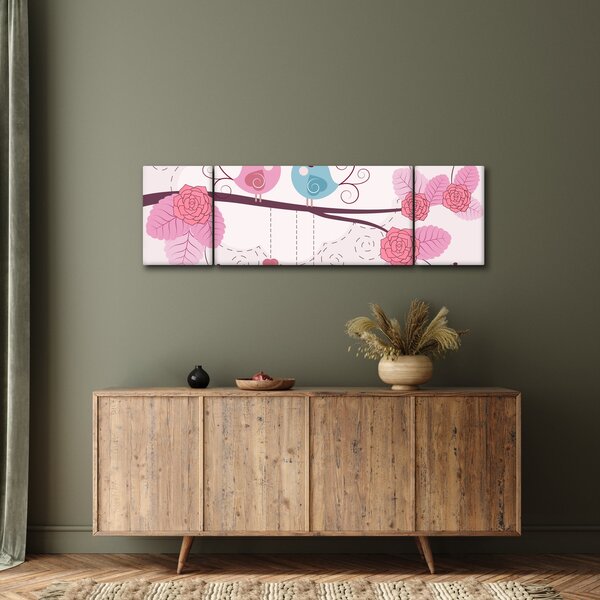 Obraz - Czas miłości (170x50 cm)