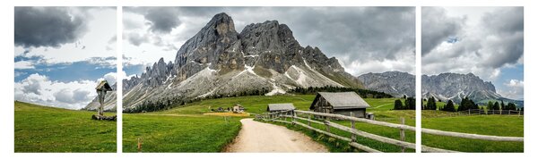 Obraz - W austriackich górach (170x50 cm)