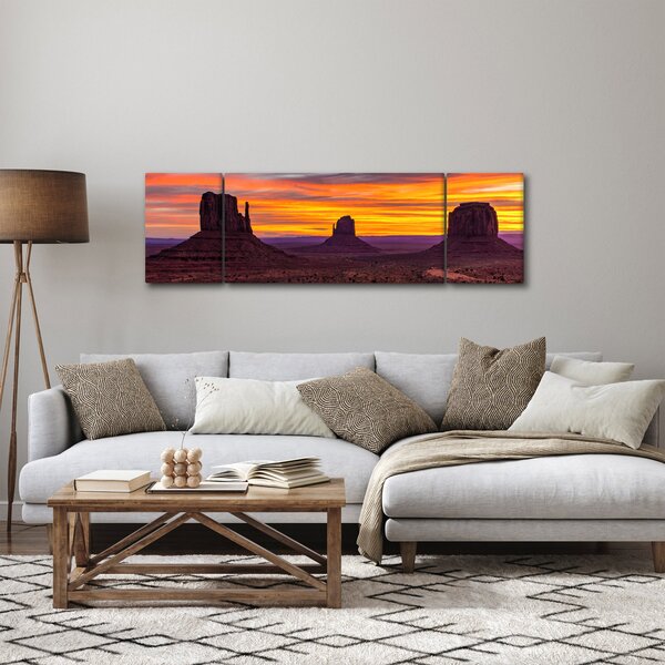 Obraz - Monument Valley v Arizonie (170x50 cm)
