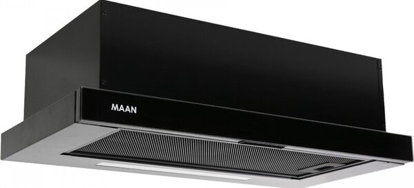 Okap MAAN Corona 2 Touch 60 Czarny 315m3/h 63dB klasa C