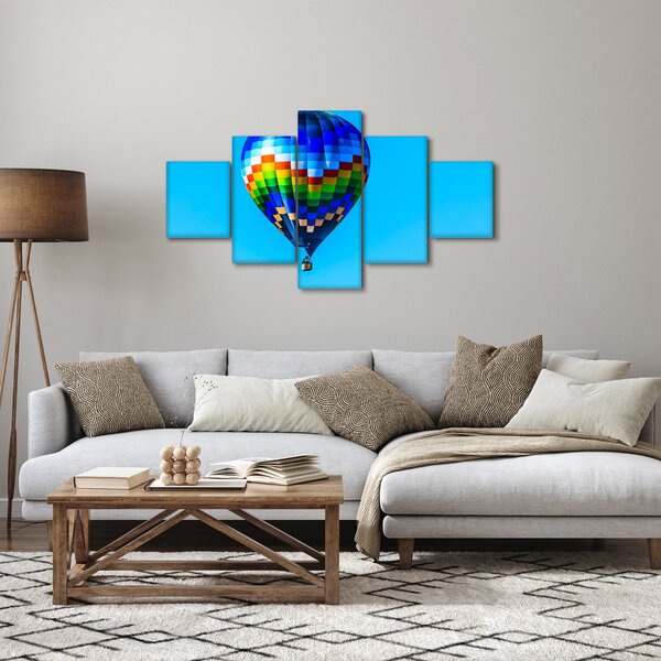 Obraz - Balon na gorące powietrze (125x70 cm)