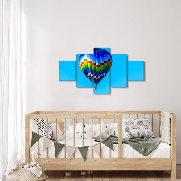 Obraz - Balon na gorące powietrze (125x70 cm)