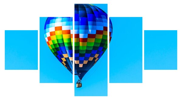 Obraz - Balon na gorące powietrze (125x70 cm)