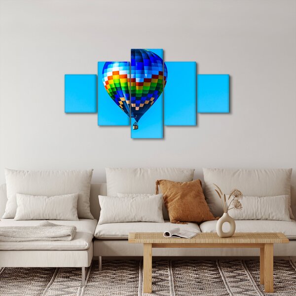 Obraz - Balon na gorące powietrze (125x70 cm)