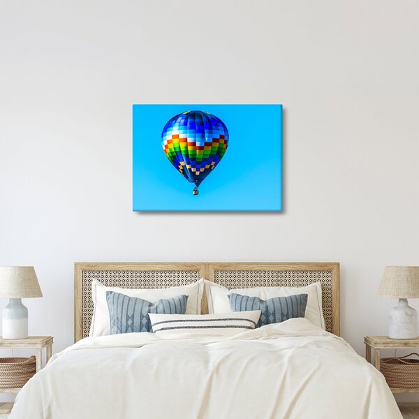 Obraz - Balon na gorące powietrze (70x50 cm)