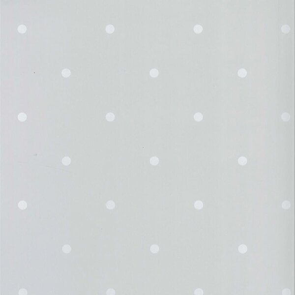 Fabulous World Tapeta Dots, szaro-biała, 67105-1