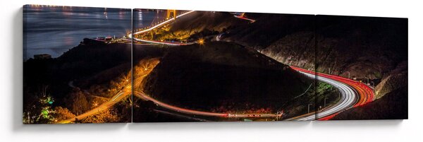 Obraz - Golden Gate Bridge (170x50 cm)