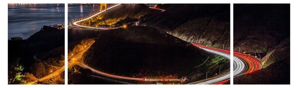 Obraz - Golden Gate Bridge (170x50 cm)