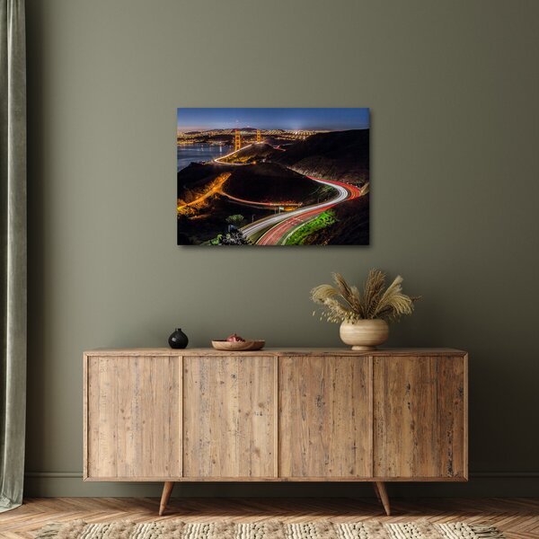 Obraz - Golden Gate Bridge (70x50 cm)