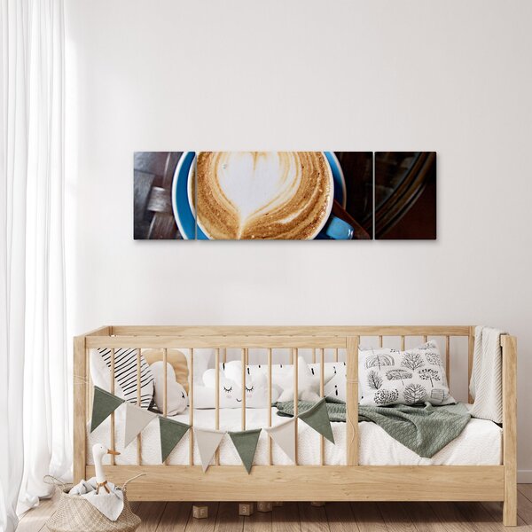Obraz - Latte Art (170x50 cm)