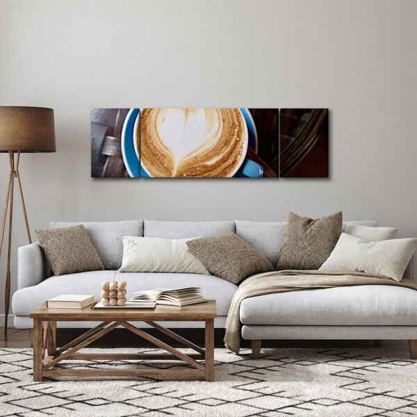 Obraz - Latte Art (170x50 cm)