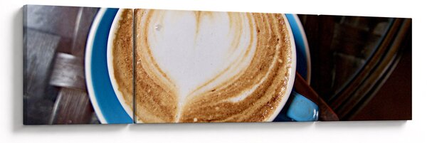 Obraz - Latte Art (170x50 cm)