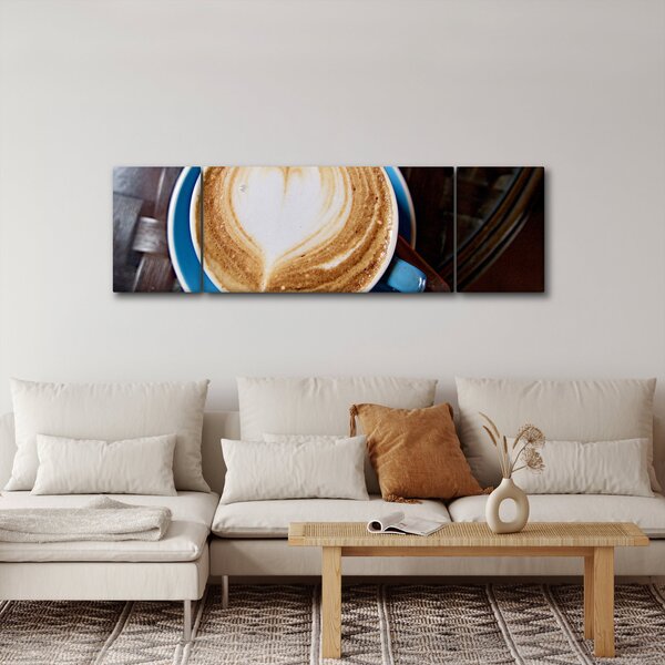 Obraz - Latte Art (170x50 cm)