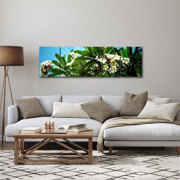 Obraz - Plumeria (170x50 cm)