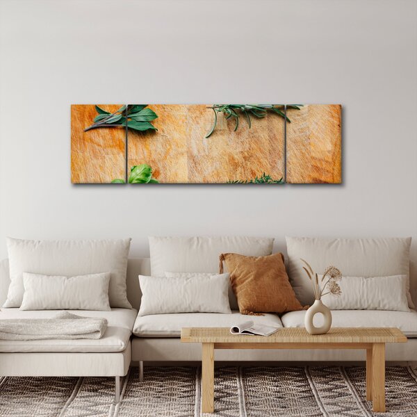 Obraz - Zioła (170x50 cm)
