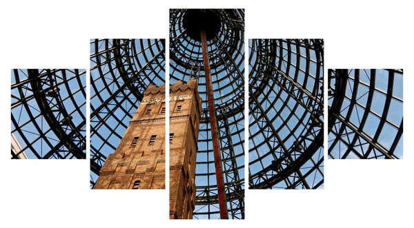 Obraz wieży w Melbourne (125x70 cm)